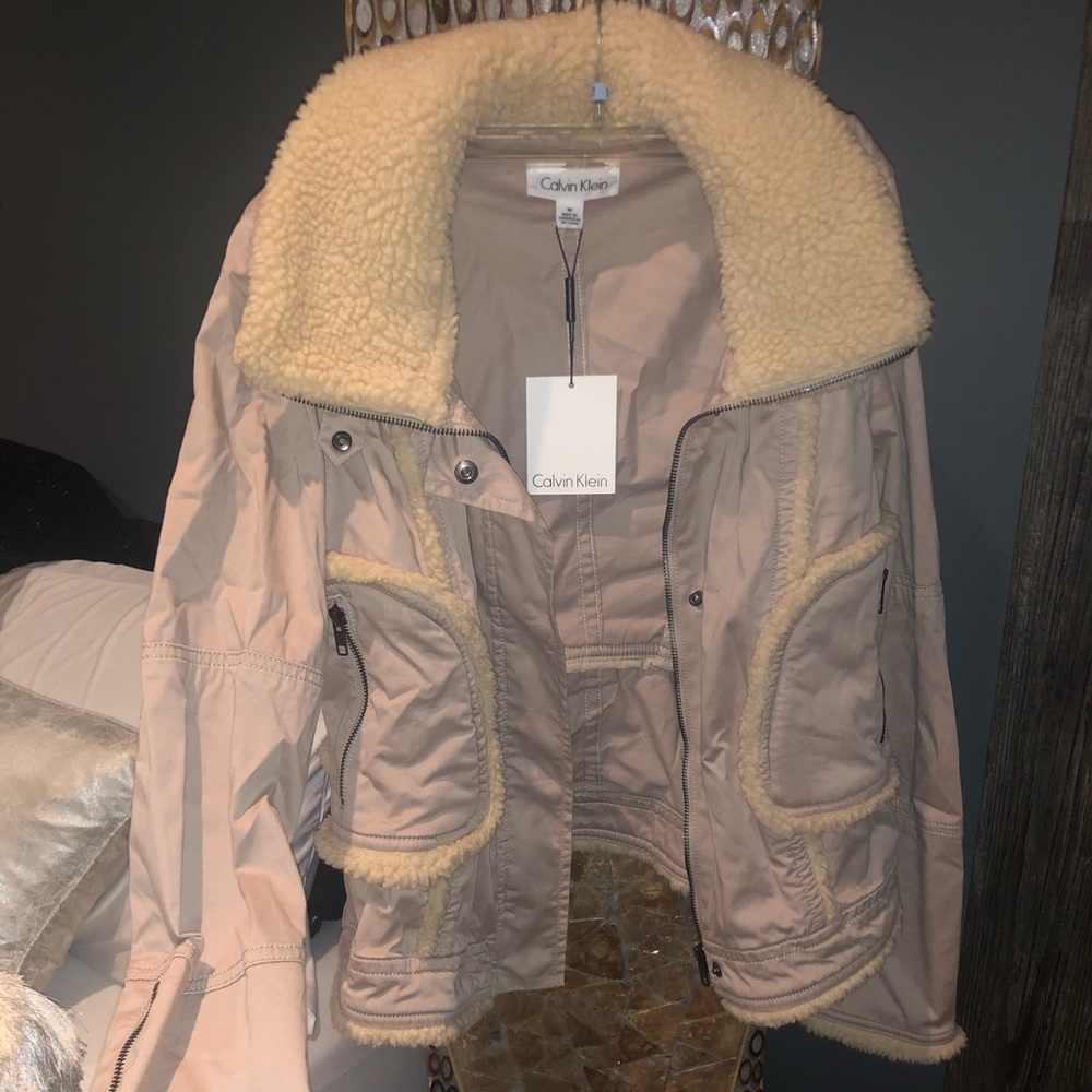 Calvin Klein Fur Coat